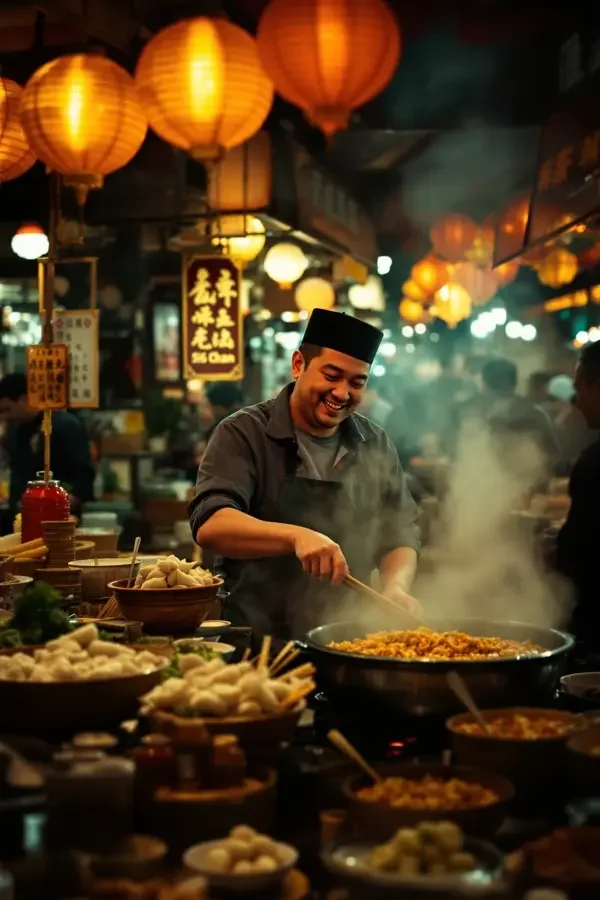 成都街头美食海报